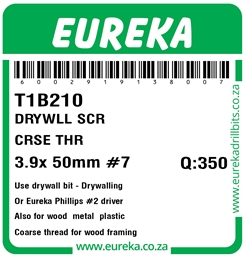 T1B210 - Drywall Screw -T1B210_Label_T